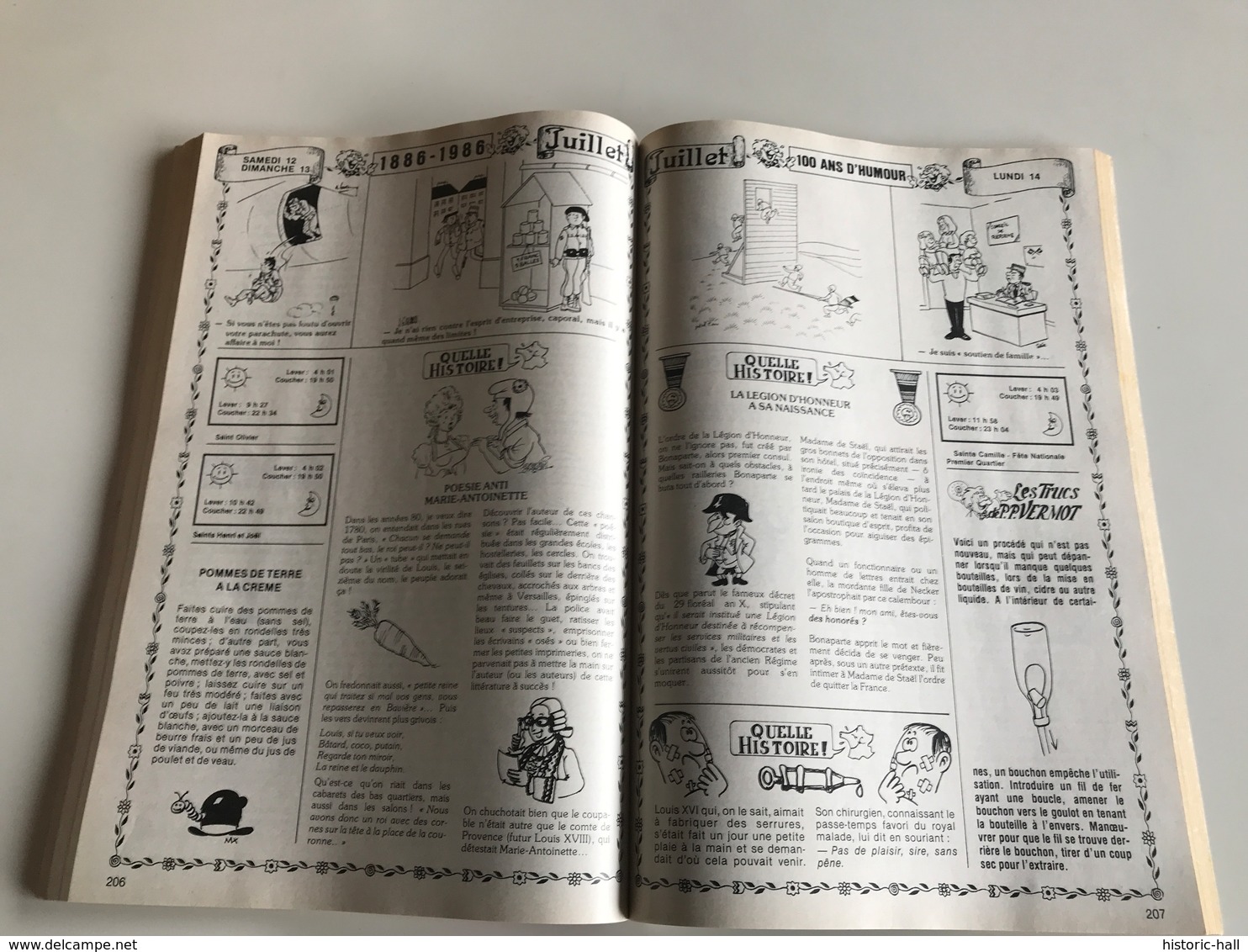 Almanach VERMOT 1986 - Tamaño Grande : 1981-90