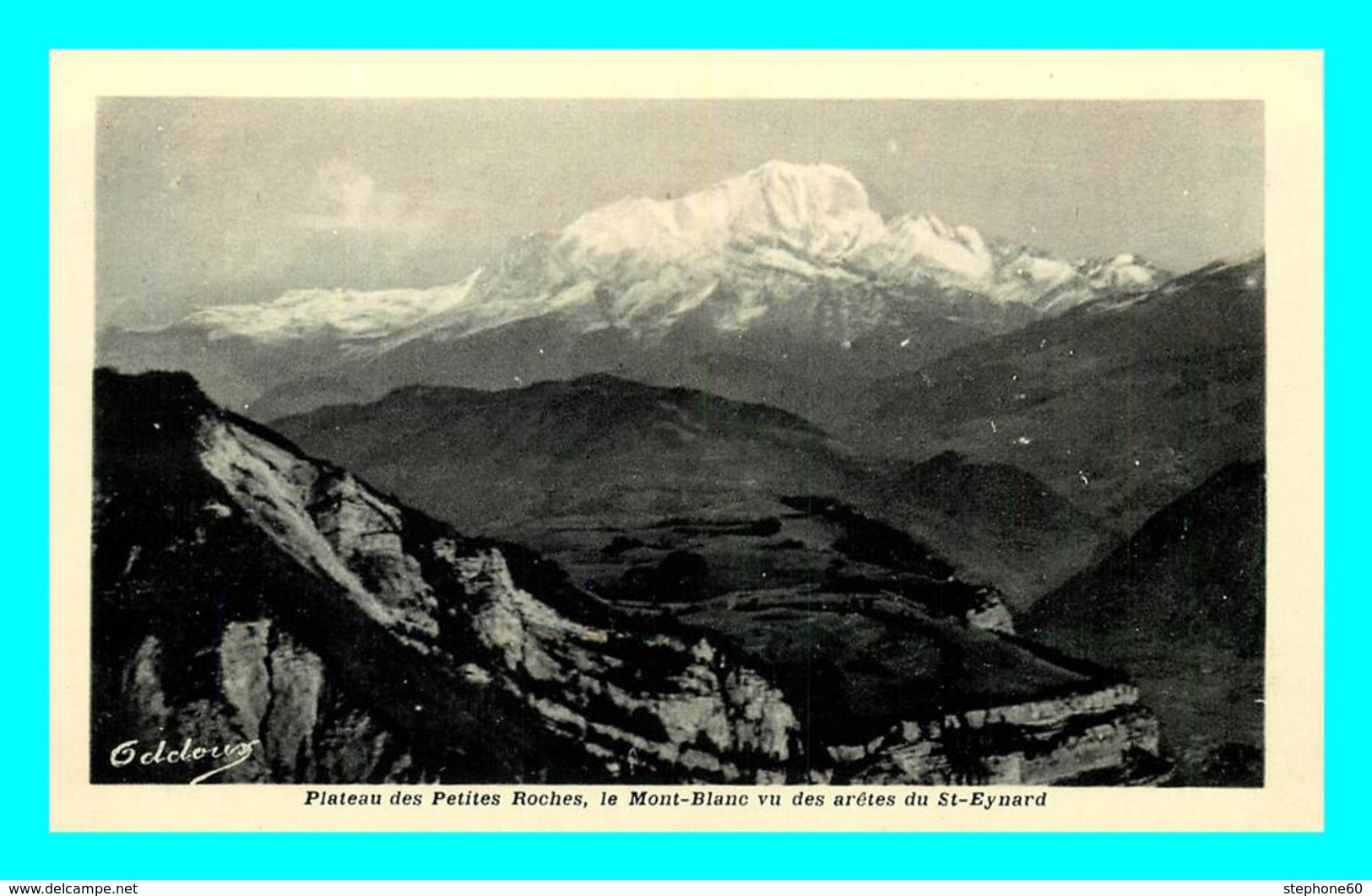 A760 / 259  38 - Plateau Des Petites Roches Mont Blanc - Autres & Non Classés
