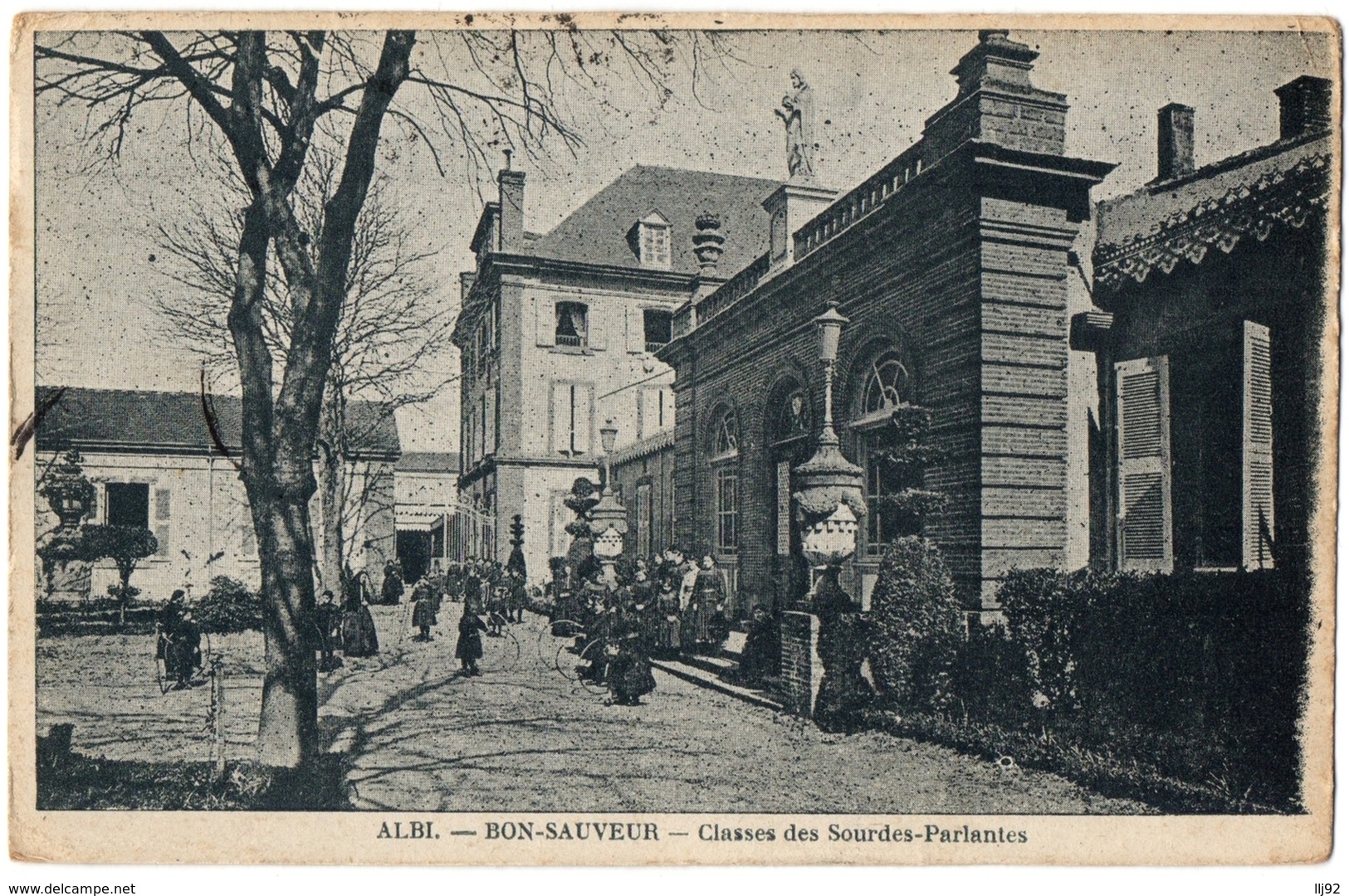 CPA 81 - ALBI (Tarn) - BON-SAUVEUR - Classes Des Sourdes-Parlantes (animée) - Albi