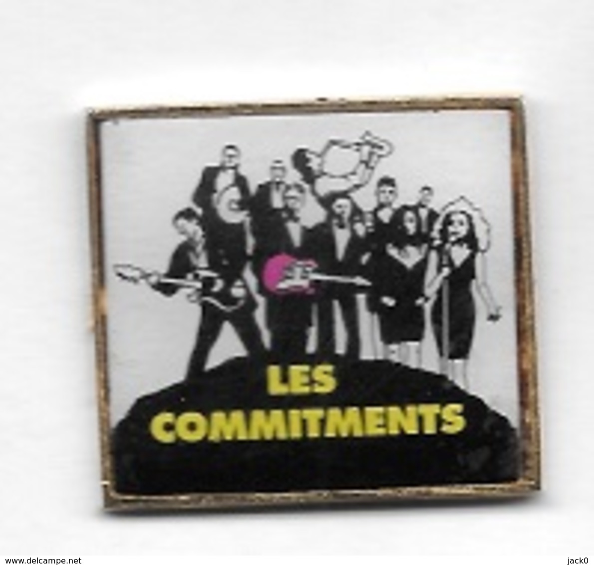 Pin's  Musique, Groupe  De  Musique  LES  COMMITMENTS - Musique