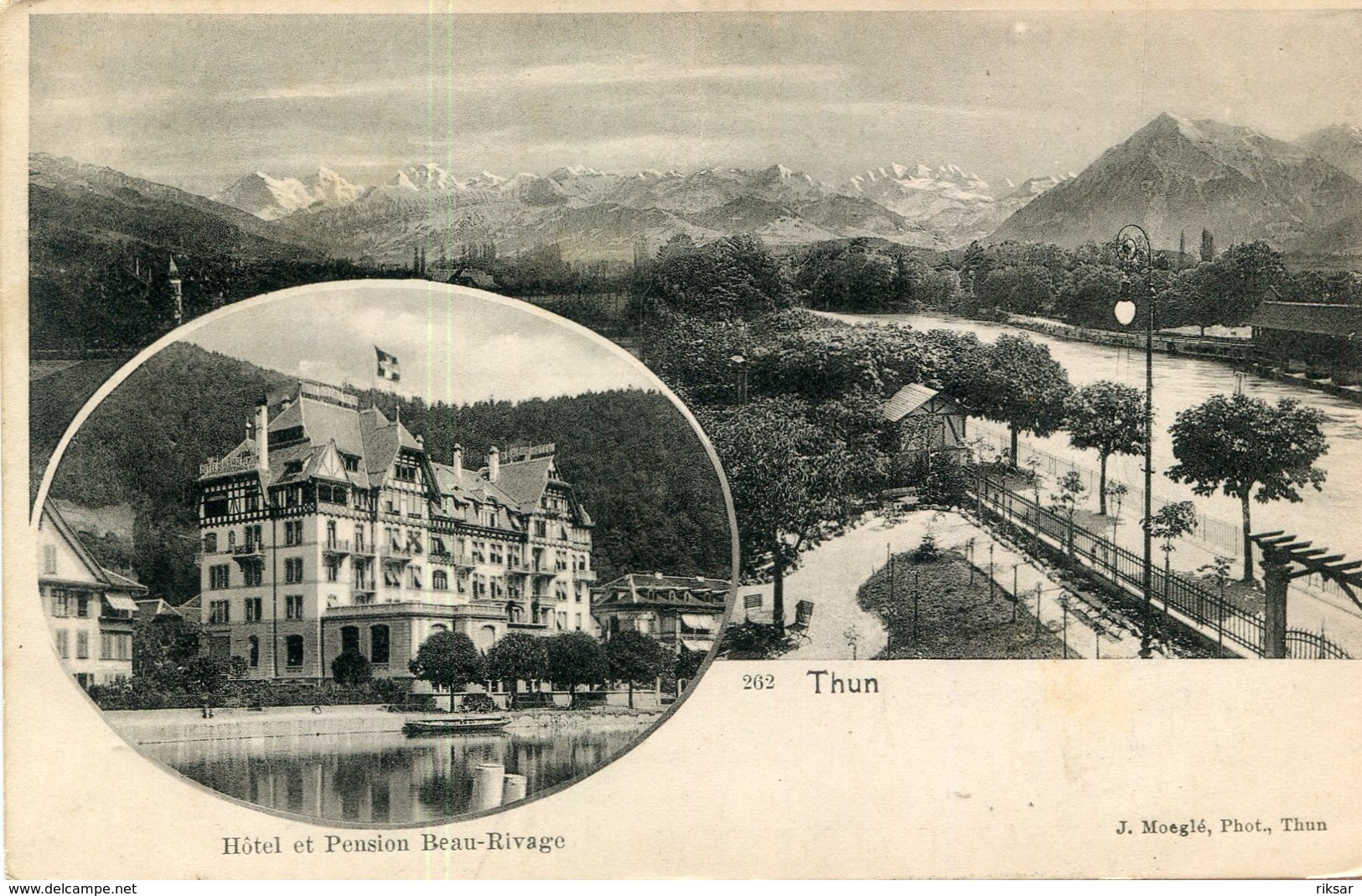 SUISSE(THUN) HOTEL - Autres & Non Classés