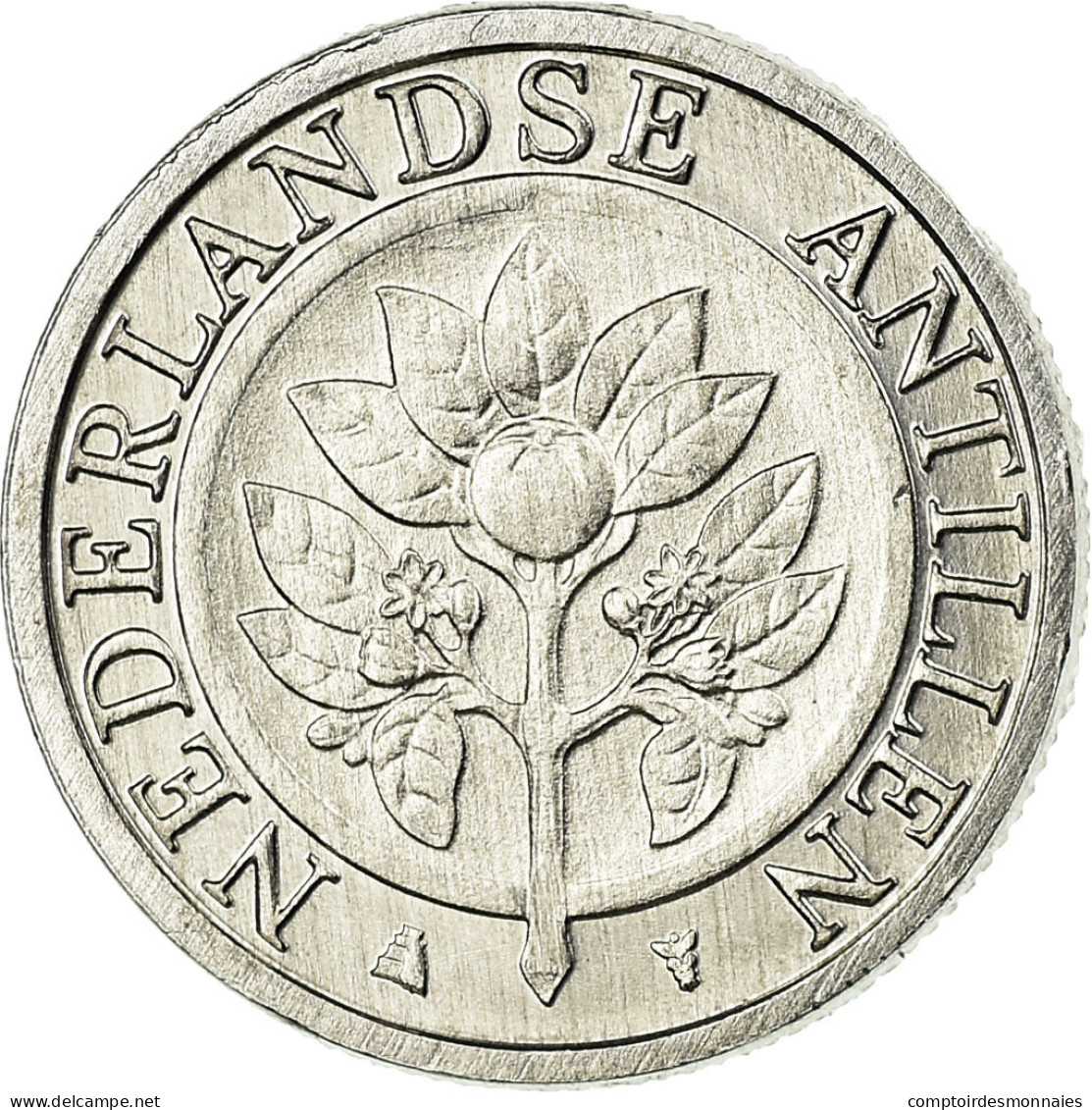 Monnaie, Netherlands Antilles, Beatrix, 5 Cents, 2004, SPL, Aluminium, KM:33 - Antilles Neérlandaises