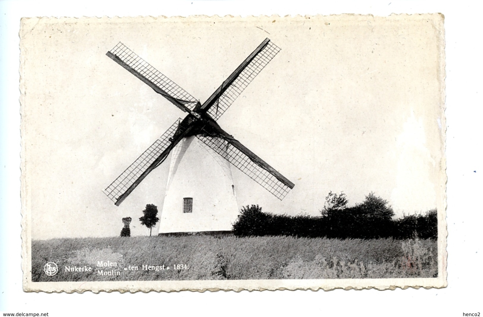 Nukerke - Molen Moulin "ten Hengst" 1834 / Massez-Mauroit (1941) - Maarkedal