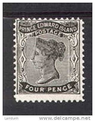 PEI Prince Edward Island Unused 9 Queen Victoria Unused 1868 A04s - Nuovi