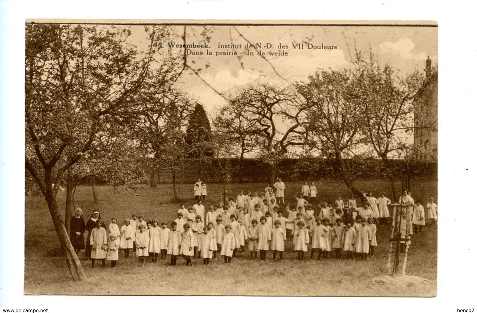 Wesembeek - Institut De N.-D. Des VII Douleurs  - Dans La Prairie - In De Weide - Wezembeek-Oppem