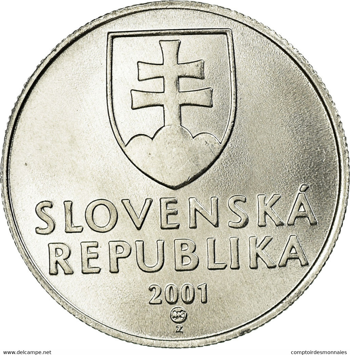 Monnaie, Slovaquie, 20 Halierov, 2001, SUP, Aluminium, KM:18 - Slovaquie