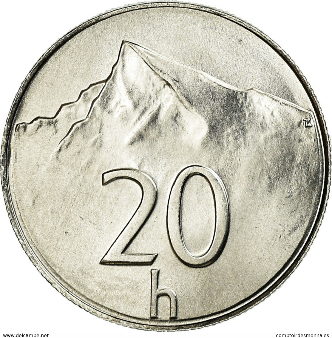 Monnaie, Slovaquie, 20 Halierov, 2001, SUP, Aluminium, KM:18 - Slovaquie