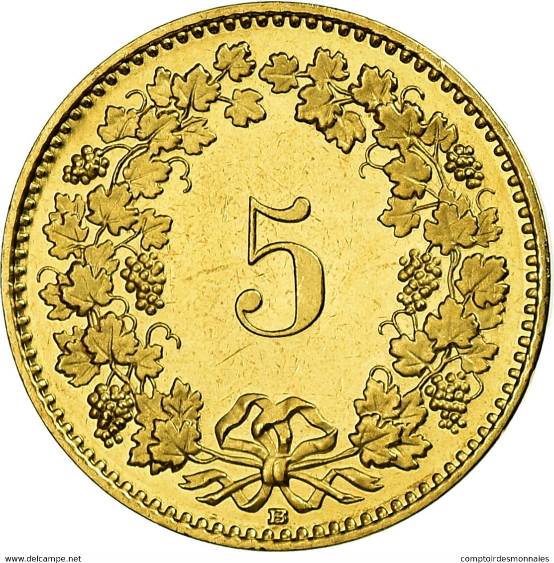 Monnaie, Suisse, 5 Rappen, 2005, Bern, SPL, Aluminum-Bronze, KM:26c - Autres & Non Classés