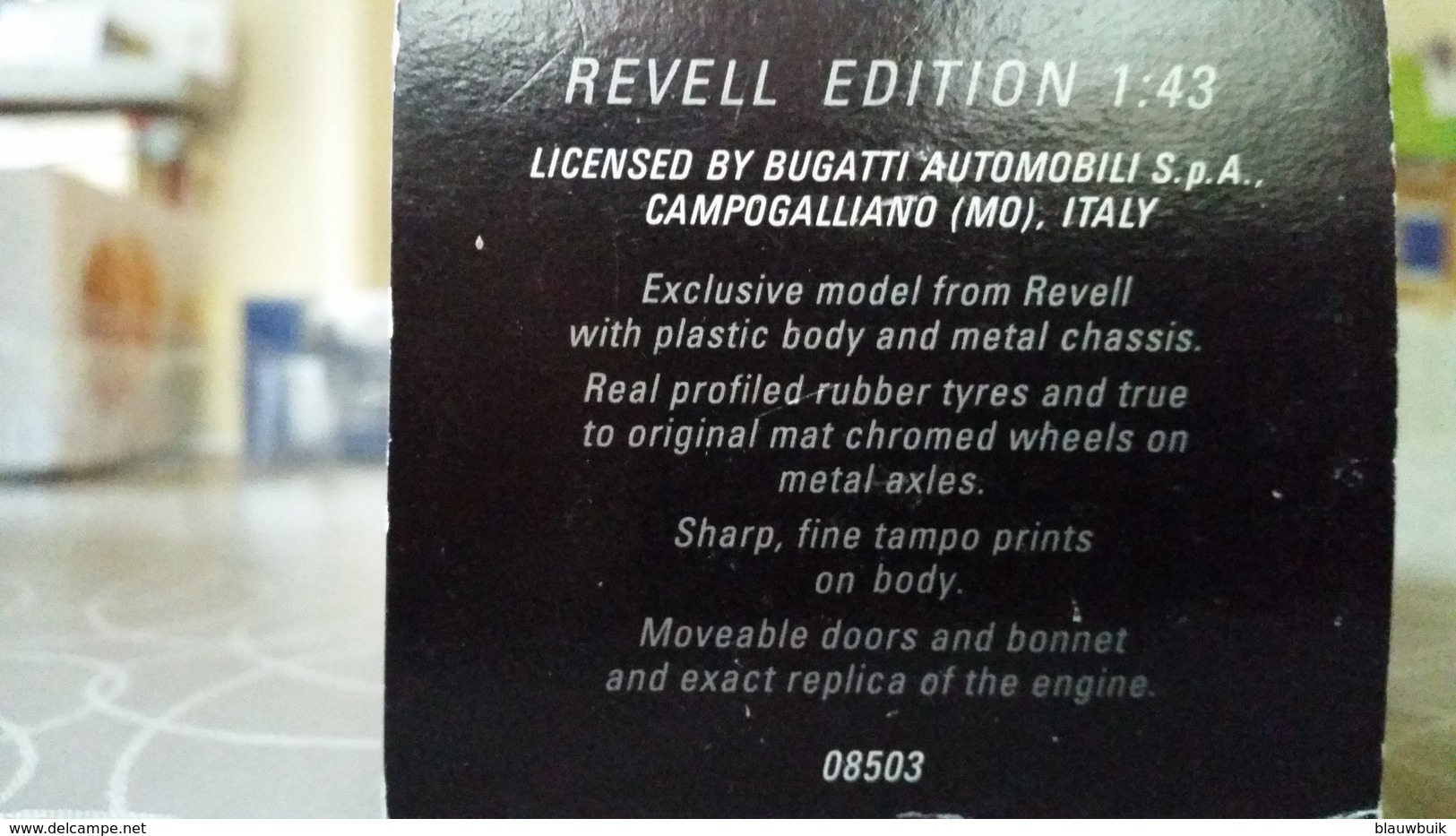 Revell # 08503 Bugatti EB110S Zilver 1:43 MIB - Revell