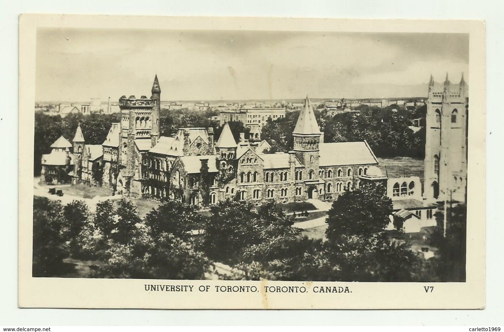 UNIVERSITY OF TORONTOV - TORONTO - CANADA VIAGGIATA  FP - Toronto