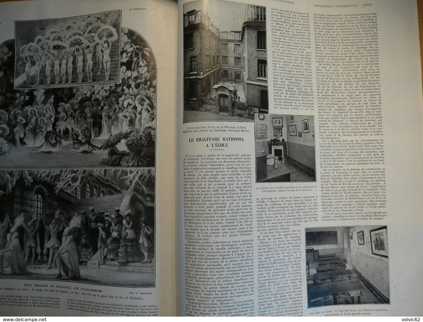 Illustration 4582 1930 Ayerbe poincaré brou noel provence baux jaca japon expédition andrée école rue monceau paris