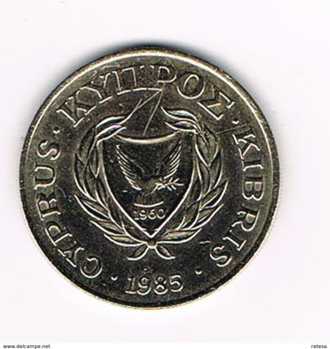 // CYPRUS  20 CENTS   1985 - Cyprus