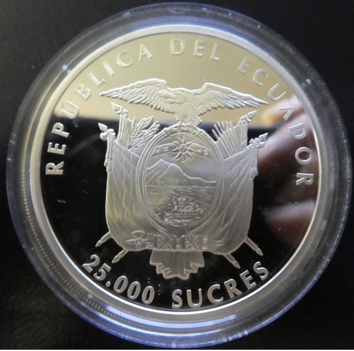 Equateur, 25.000 Sucres 2006 - Silver Proof - Ecuador