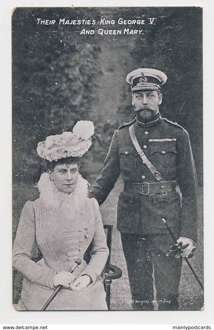 AI68 Royalty - Their Majesties King George V And Queen Mary - Royal Families