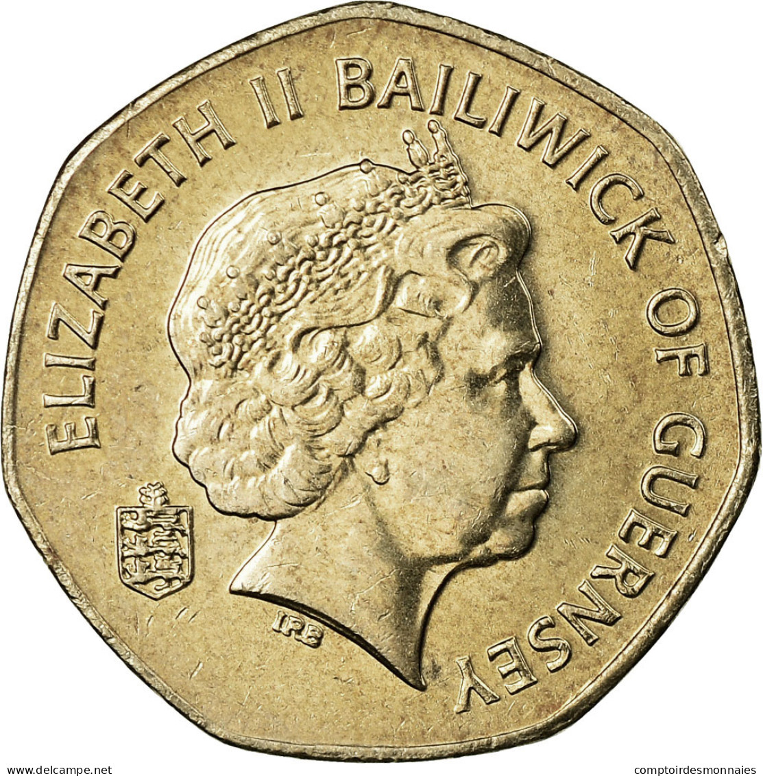 Monnaie, Guernsey, Elizabeth II, 20 Pence, 2003, SUP, Copper-nickel, KM:90 - Guernesey