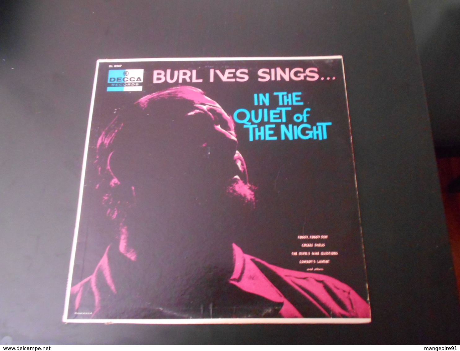Disque 33 Tours Burl Ives - 1956 - Jazz