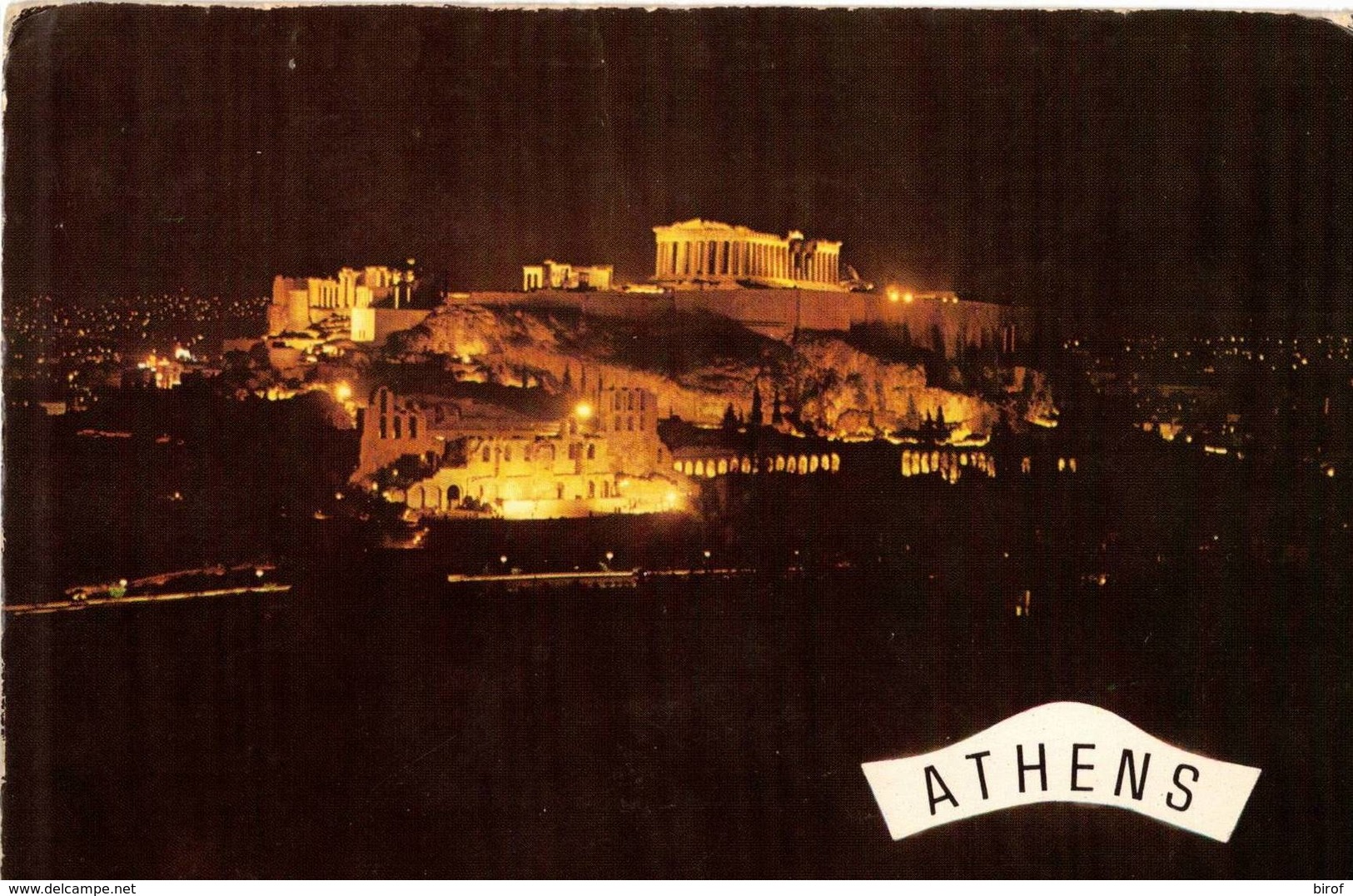 ATENE - NOTTURNA  (GRECIA) - Grecia