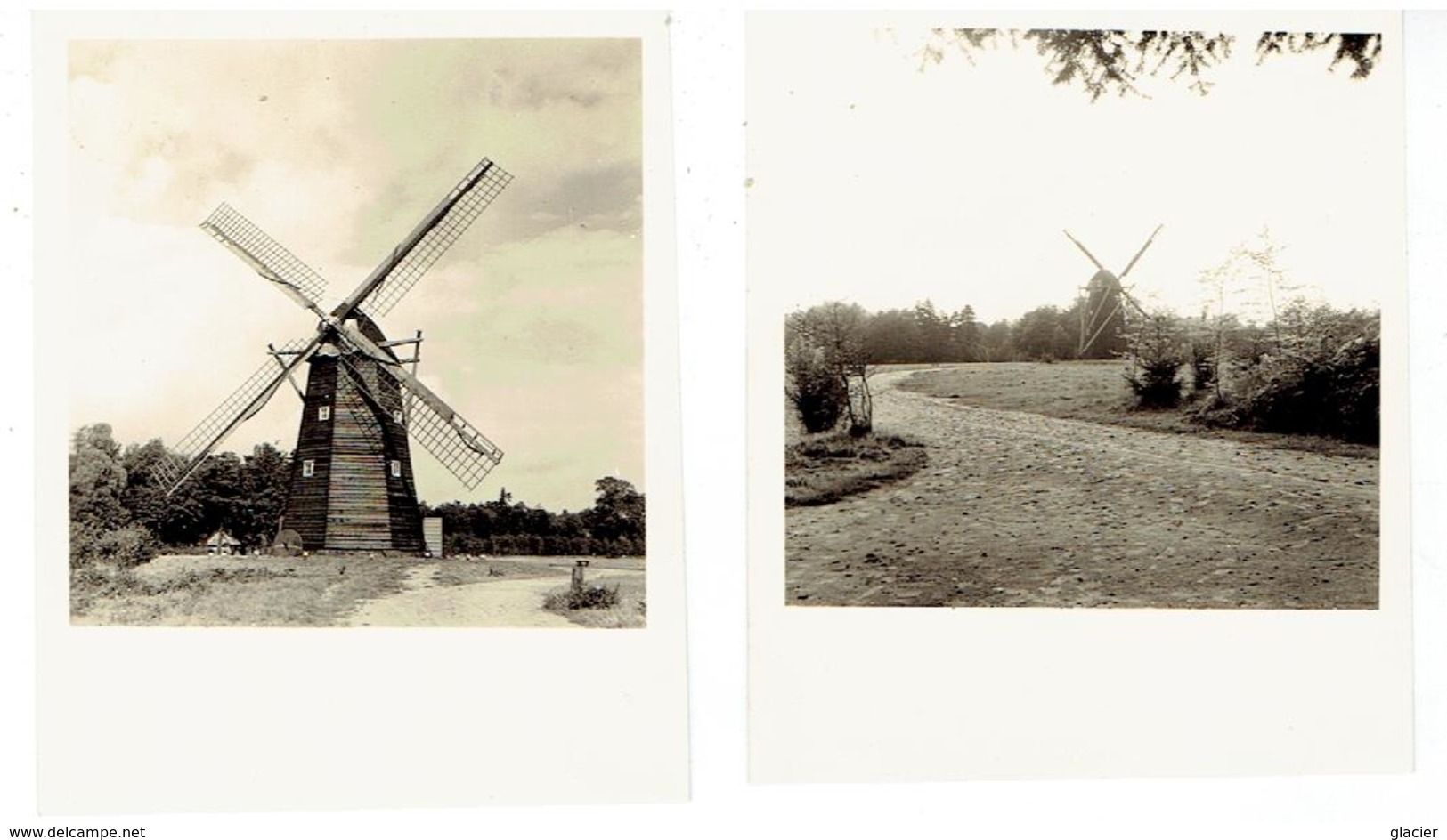 BOKRIJK - GENK - 2 Kleine Foto's - 7,2 X 6,2 Cm - Molen +/- 1959 - Genk