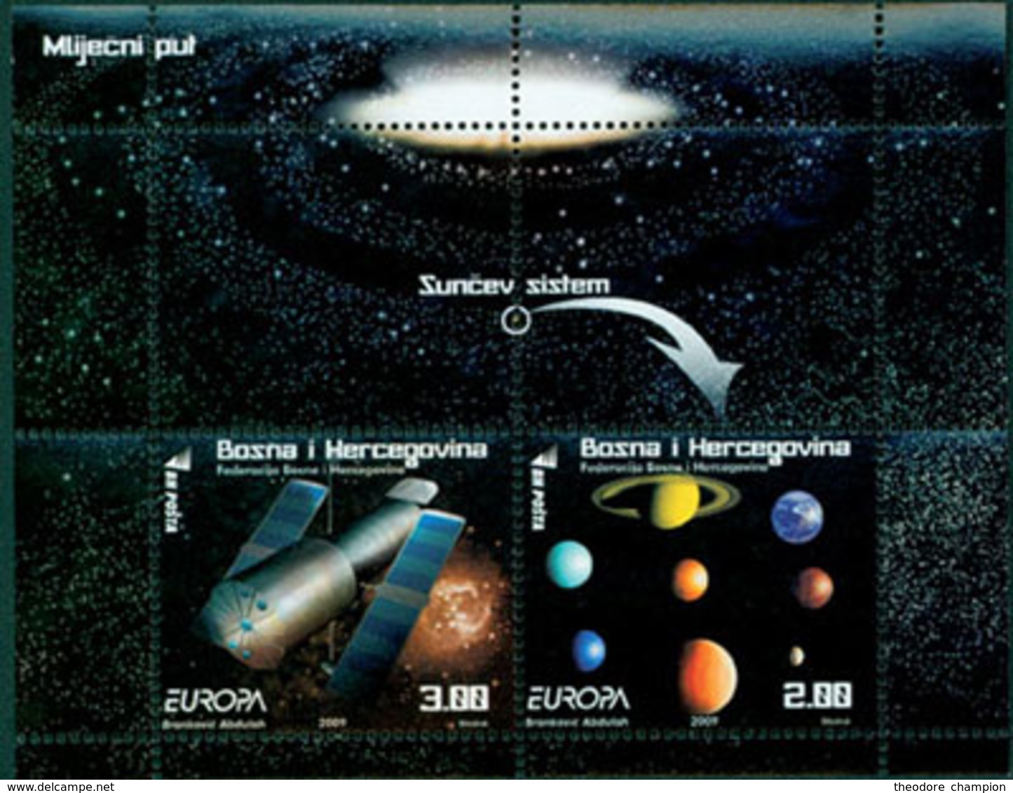 BOSNIE HERZEG. Bloc Europa 2009 Neuf ** MNH - Bosnie-Herzegovine