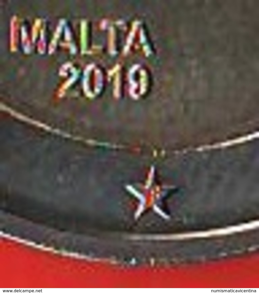 2 Euro Malta 2019 Tà Hagrat Temples F Mint France Zecca F - Malta