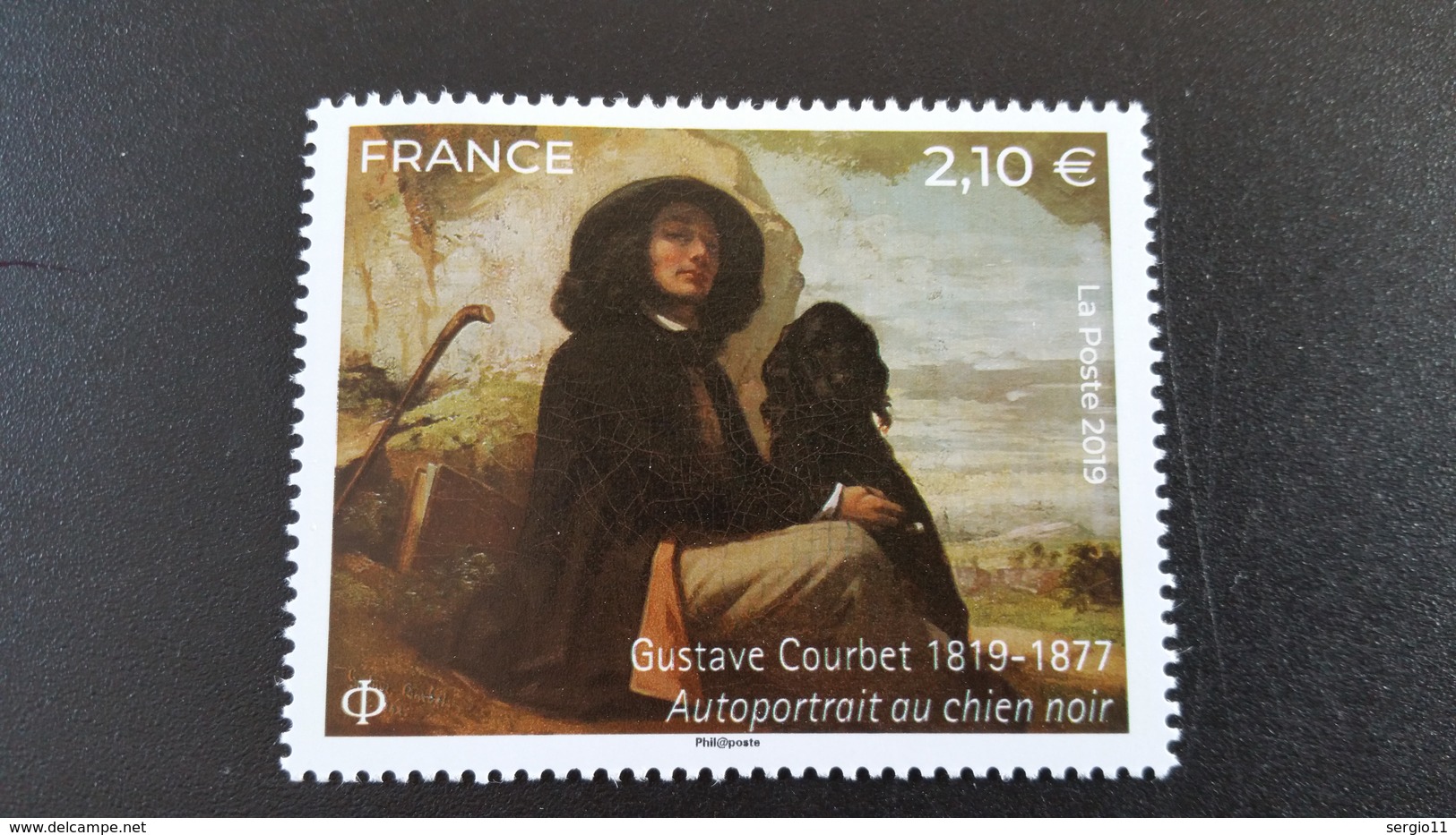 France Timbre NEUF Année 2019 Gustave Courbet - Unused Stamps