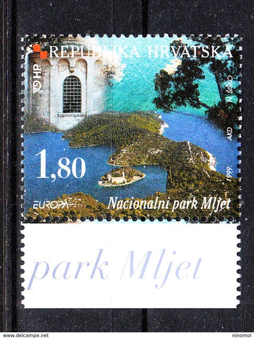 Croazia  - 1999.  Europa. Parco Nazionale Mljet. Mljet National Park. MNH - Protezione Dell'Ambiente & Clima