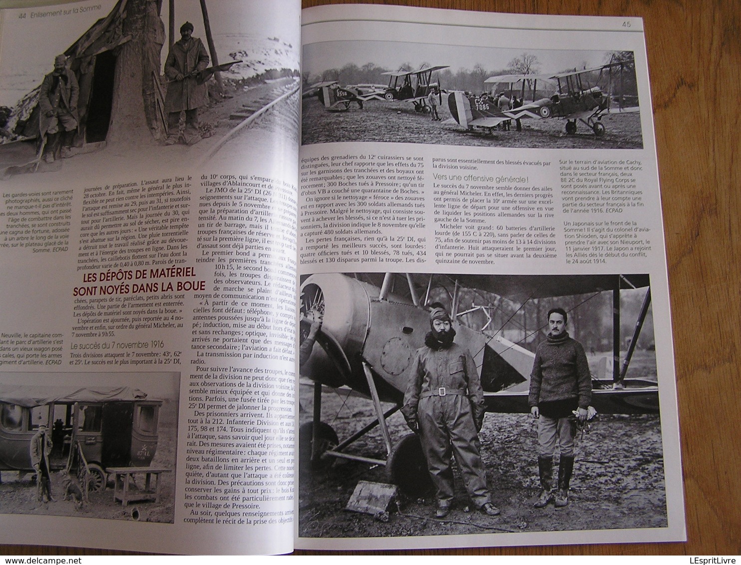 TRANCHEES N° 4 Guerre 14 18  Charbonnages Pas de Calais Ypres Ieper Canadien Marraines de Guerre Somme Verdun Aviation