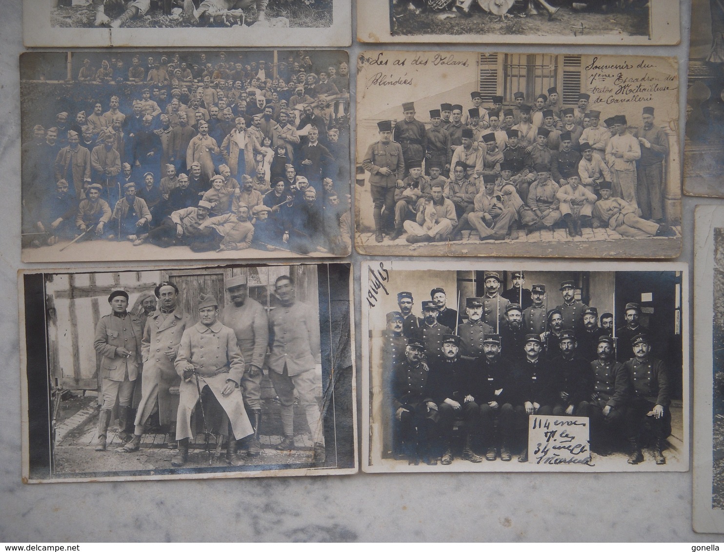 11 Cartes Photos Militaires  !!!!!! - Guerre 1914-18