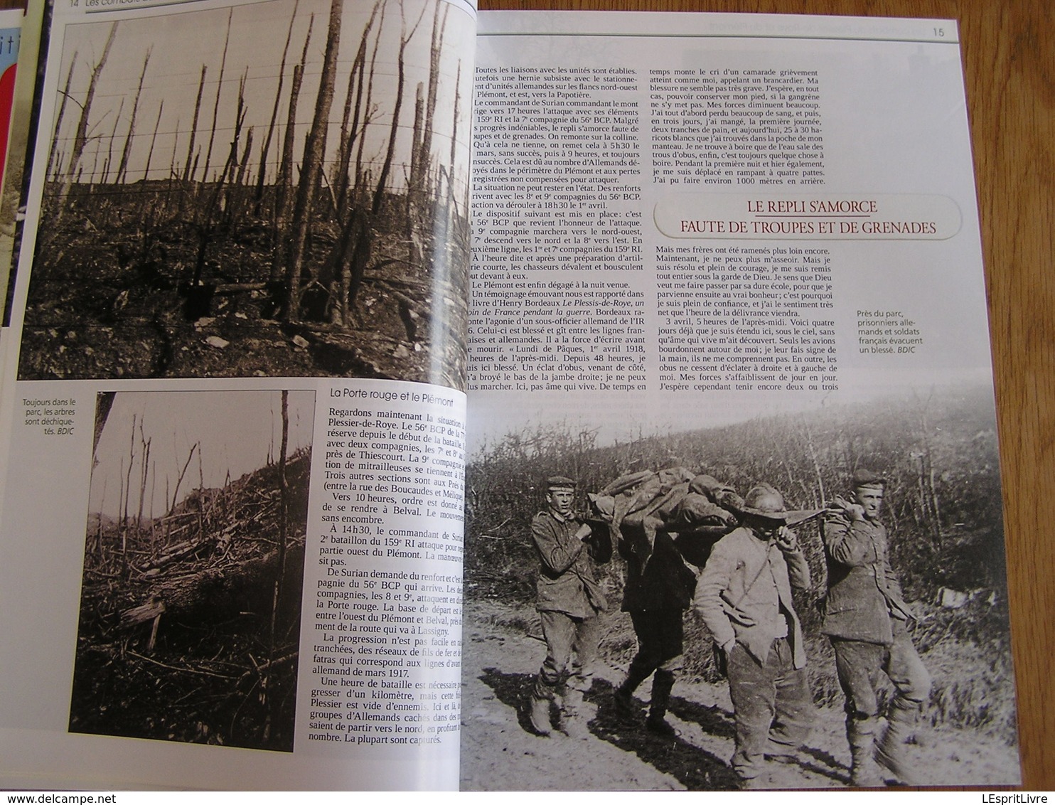 TRANCHEES N° 14 Guerre 14 18 Artillerie Lourde Tracteurs Bataille Artois Verdun Poilus Plessier De Roye Plémont Tiling - Guerra 1914-18