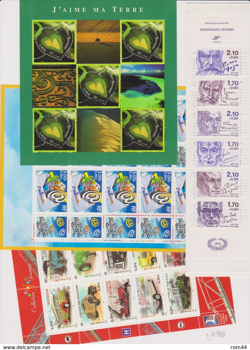 FRANCE  Lot De Timbres Neufs Pour Courrier  Valeur Faciale 30 Euros - Sammlungen