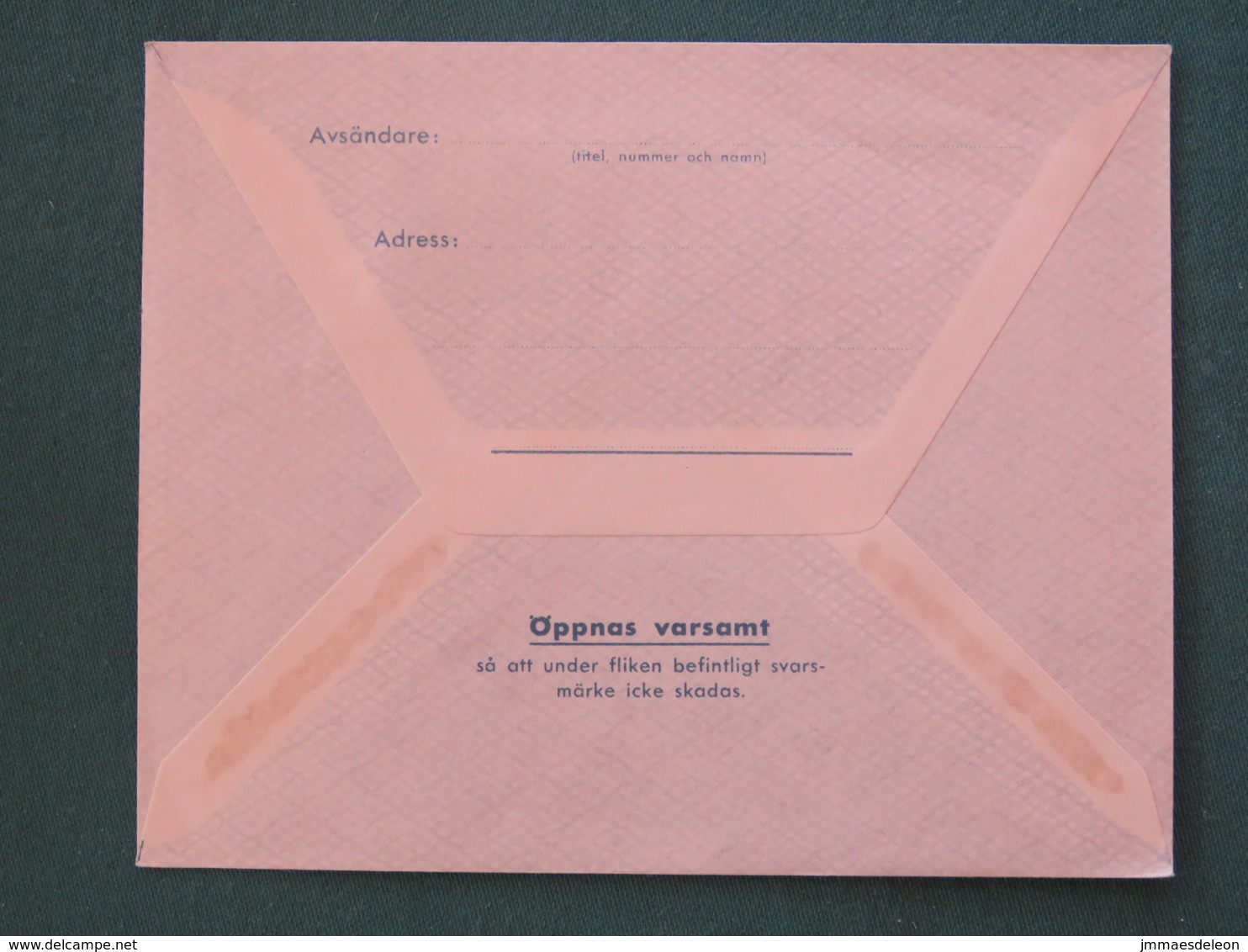 Sweden 1944 Military Army Unused Cover - Militaires