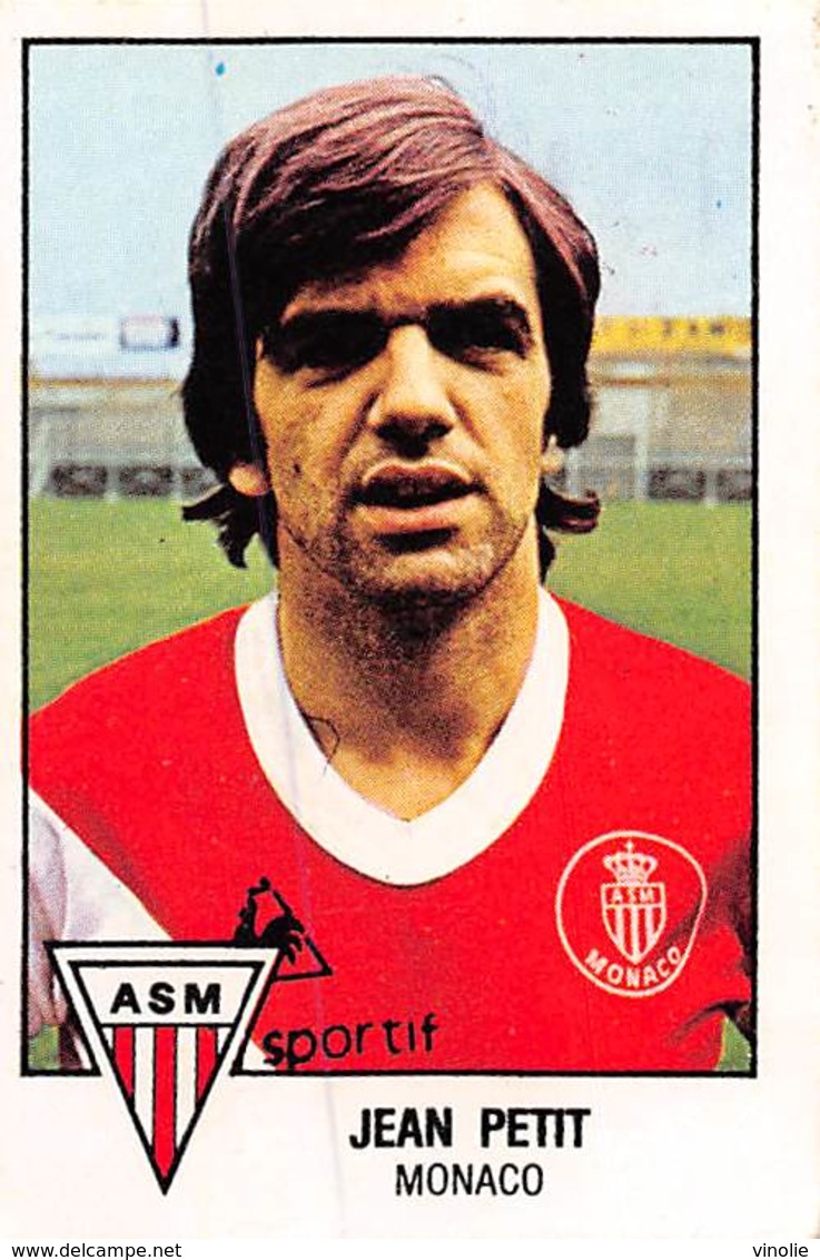 PIE.T.19-8019 : FOOTBALL 1979. IMAGE PANINI N°136.  MONACO. A.S.M. JEAN PETIT - Other & Unclassified