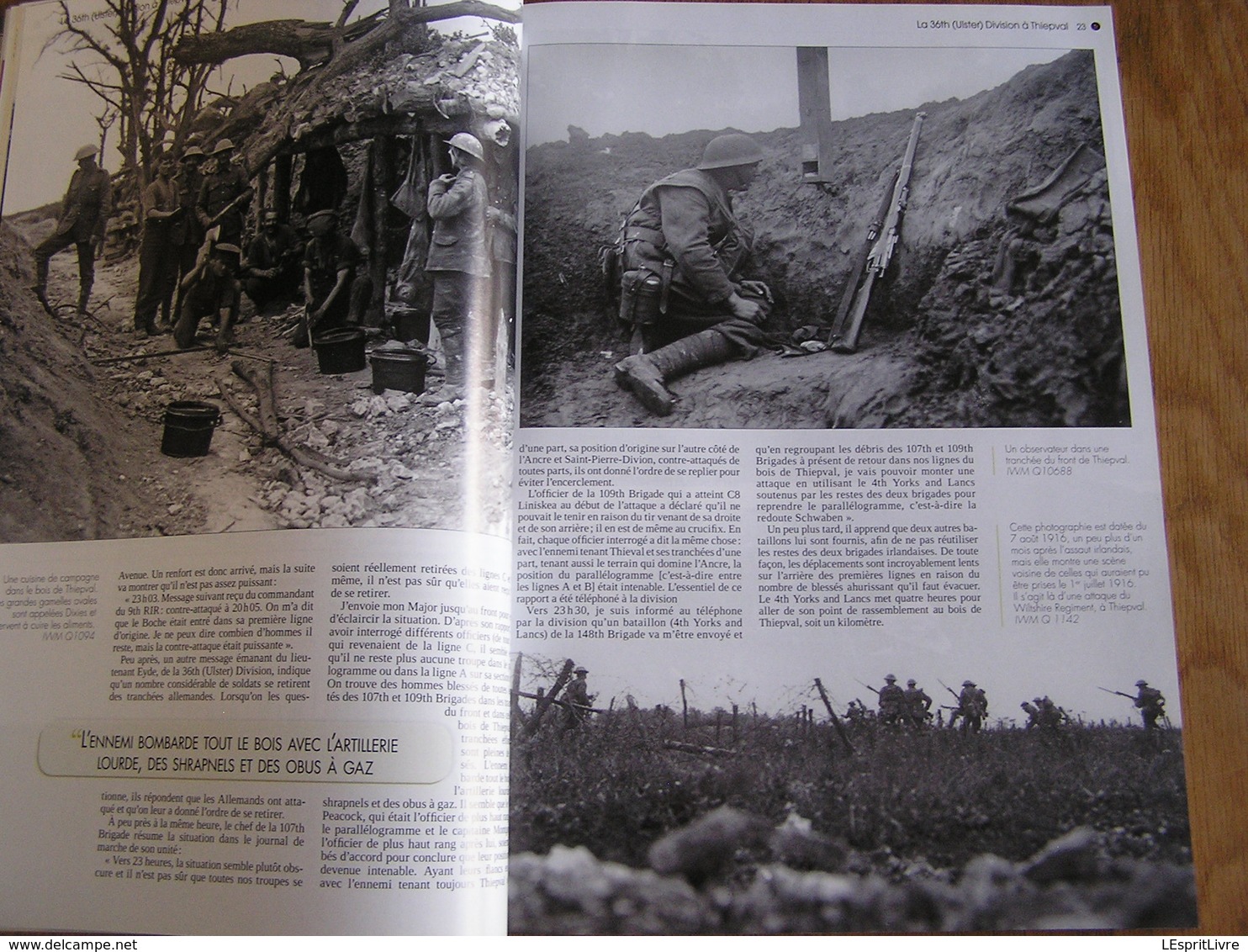 TRANCHEES Hors Série N° 3 Guerre 14 18 Verdun Somme 1916 Bataille Souville Poilus Avion Coloniaux Anglais Thiepval