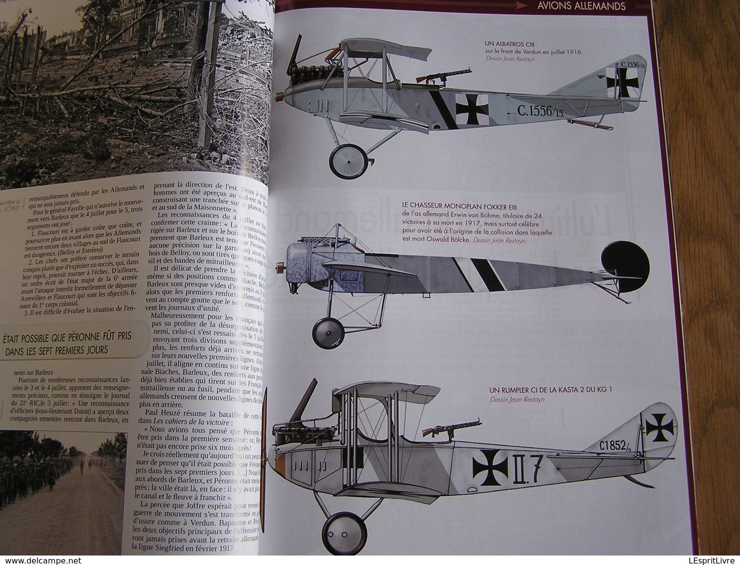 TRANCHEES Hors Série N° 3 Guerre 14 18 Verdun Somme 1916 Bataille Souville Poilus Avion Coloniaux Anglais Thiepval