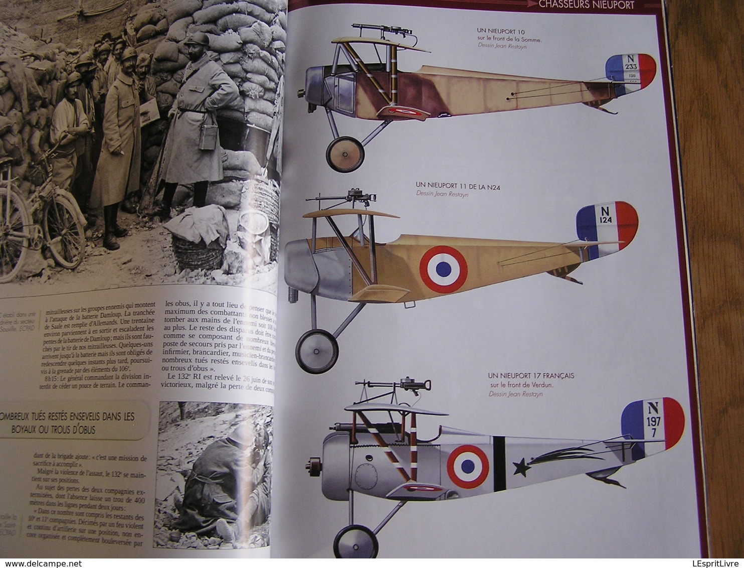 TRANCHEES Hors Série N° 3 Guerre 14 18 Verdun Somme 1916 Bataille Souville Poilus Avion Coloniaux Anglais Thiepval