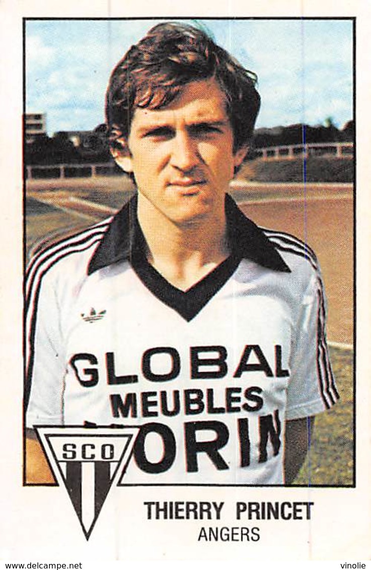 PIE.T.19-8028 : FOOTBALL 1979. IMAGE PANINI N° 12.  S. .C .O. ANGERS. THIERRY PRINCET. - Autres & Non Classés