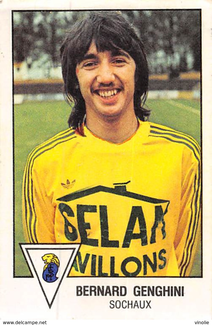 PIE.T.19-8037 : FOOTBALL 1979. IMAGE PANINI N° 279. SOCHAUX. BERNARD GENGHINI. - Autres & Non Classés