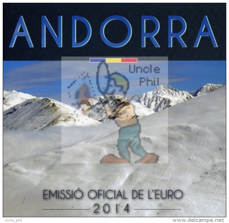 COFFRET OFFICIEL BU 2014 - COTE IPCcoins: 250,00€ - Andorra