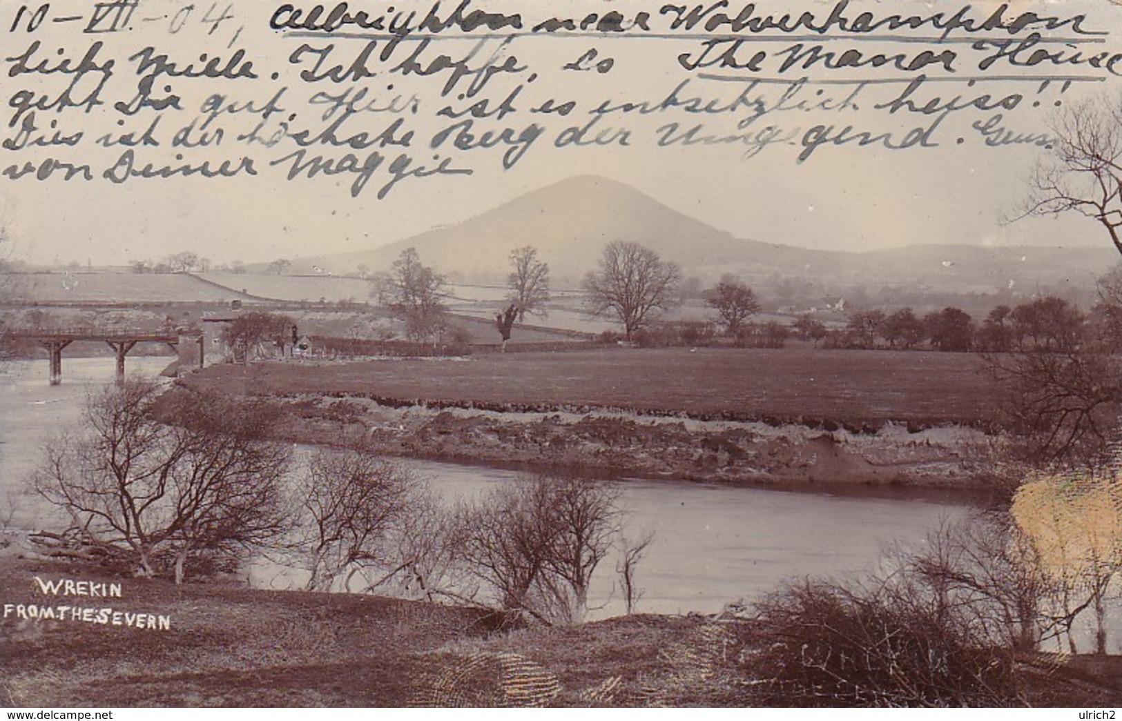 PC Wrekin From The Severn - 1904 (42744) - Shropshire