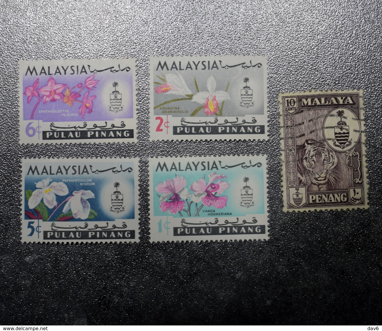 PENANG  MALAYA  STAMPS    1938-57     Used   ~~L@@K~~ - Penang