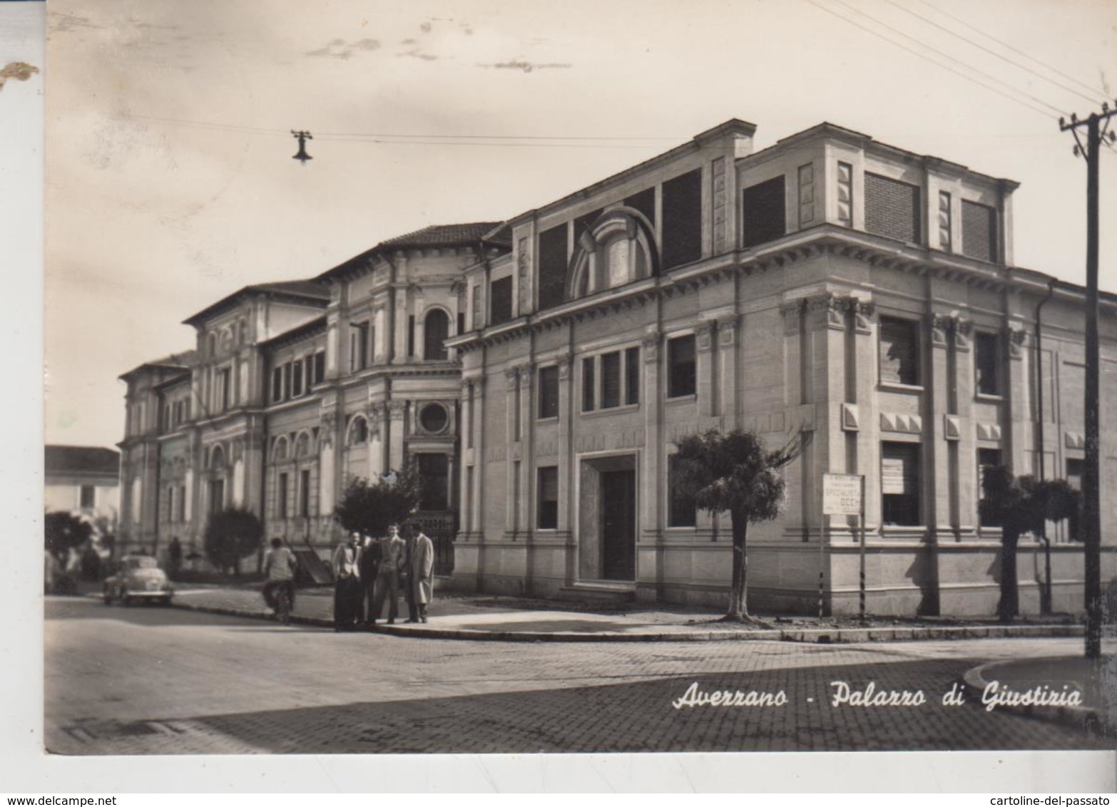 AVEZZANO  L'AQUILA PALAZZO DI GIUSTIZIA 1955 - Avezzano