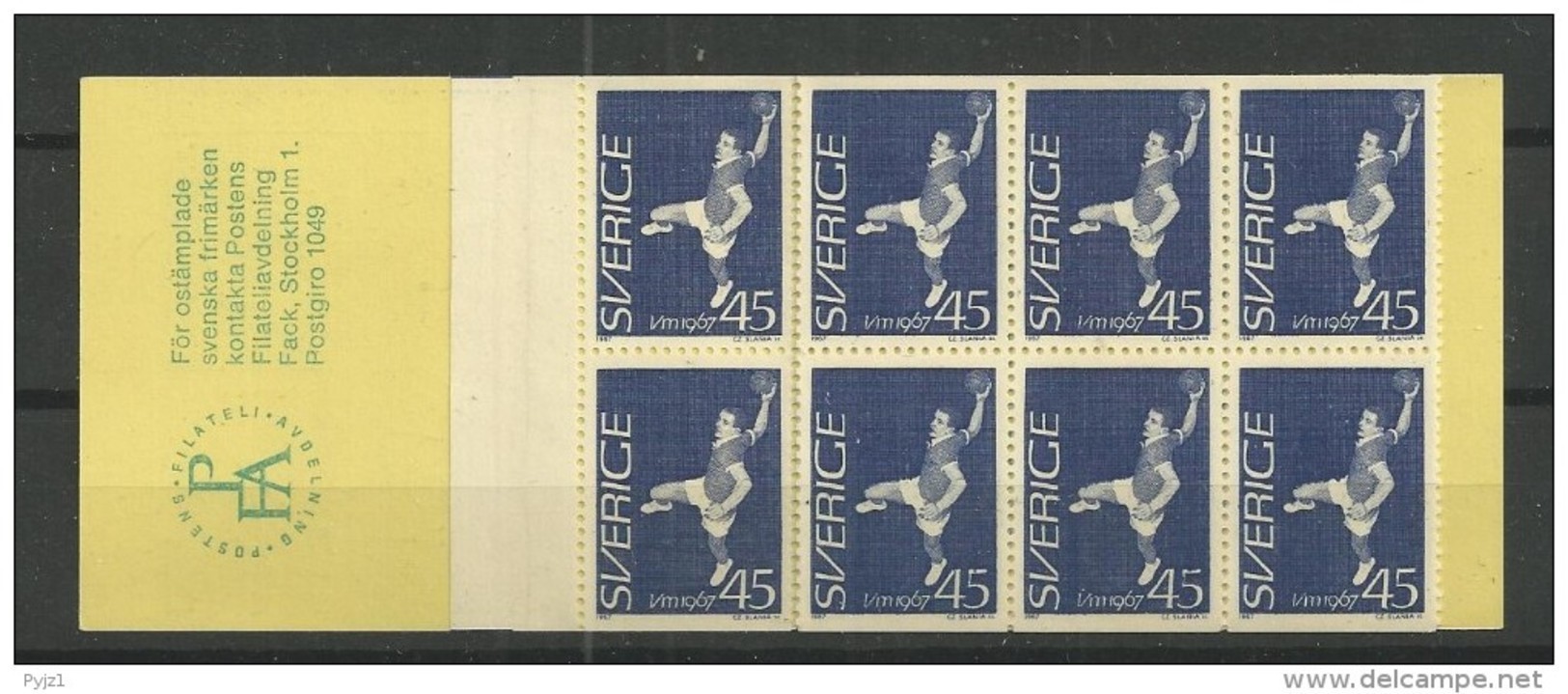 1967 MNH Booklet Mi 568,  Postfris** - 1951-80