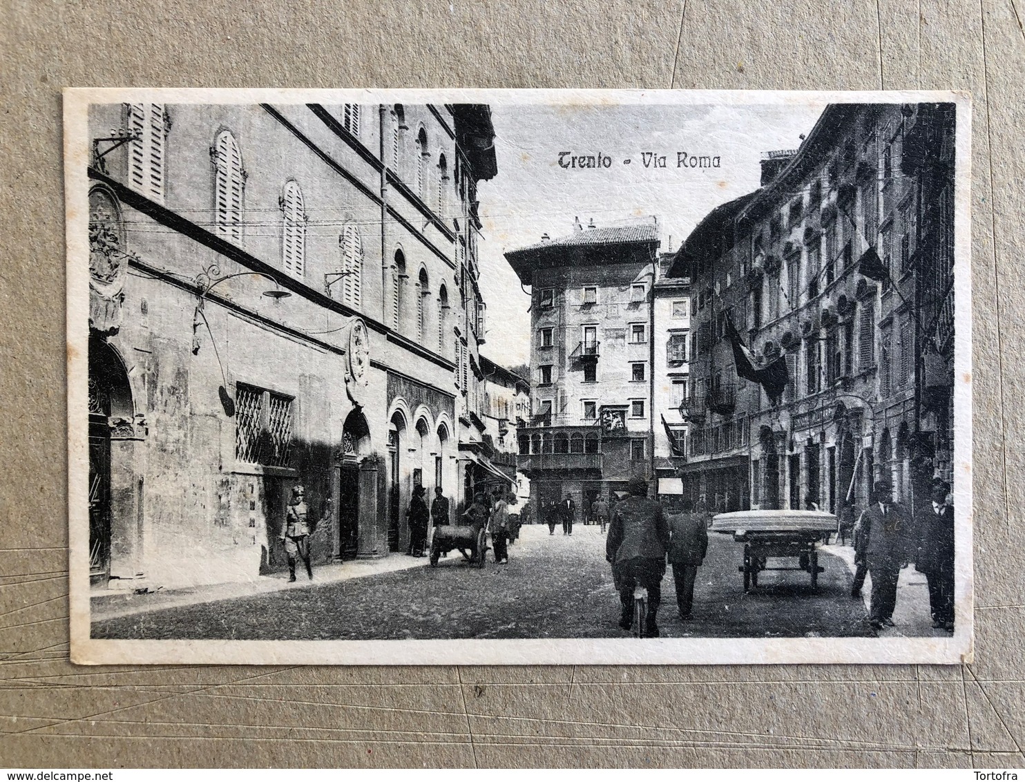 TRENTO  VIA ROMA  1920 - Trento