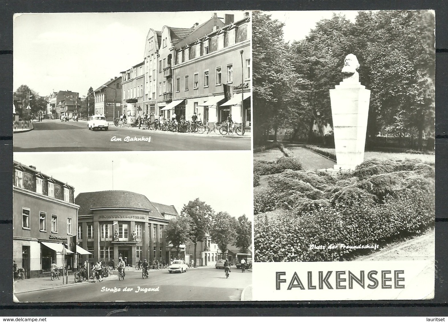 Deutschland DDR 1984 Falkensee Kr Nauen Gesendet Mit Briefmarke - Falkensee