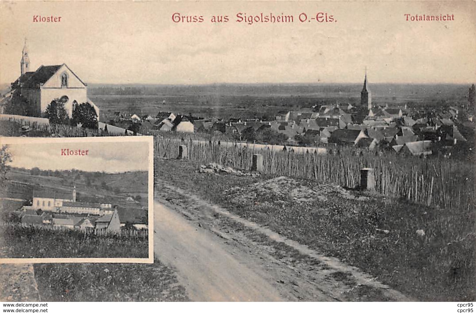 68.n°56230.kloster.gruss Aus Sigolsheim.pas Courante - Other & Unclassified