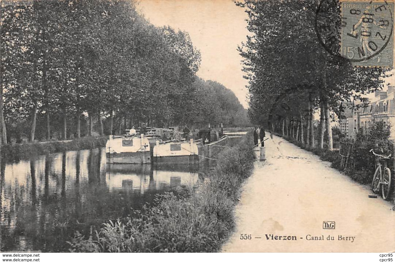 18.n°58868.vierzon.canal Du Berry - Vierzon