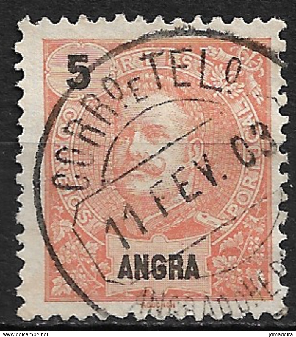 Angra – 1897 King Carlos 5 Réis - Angra