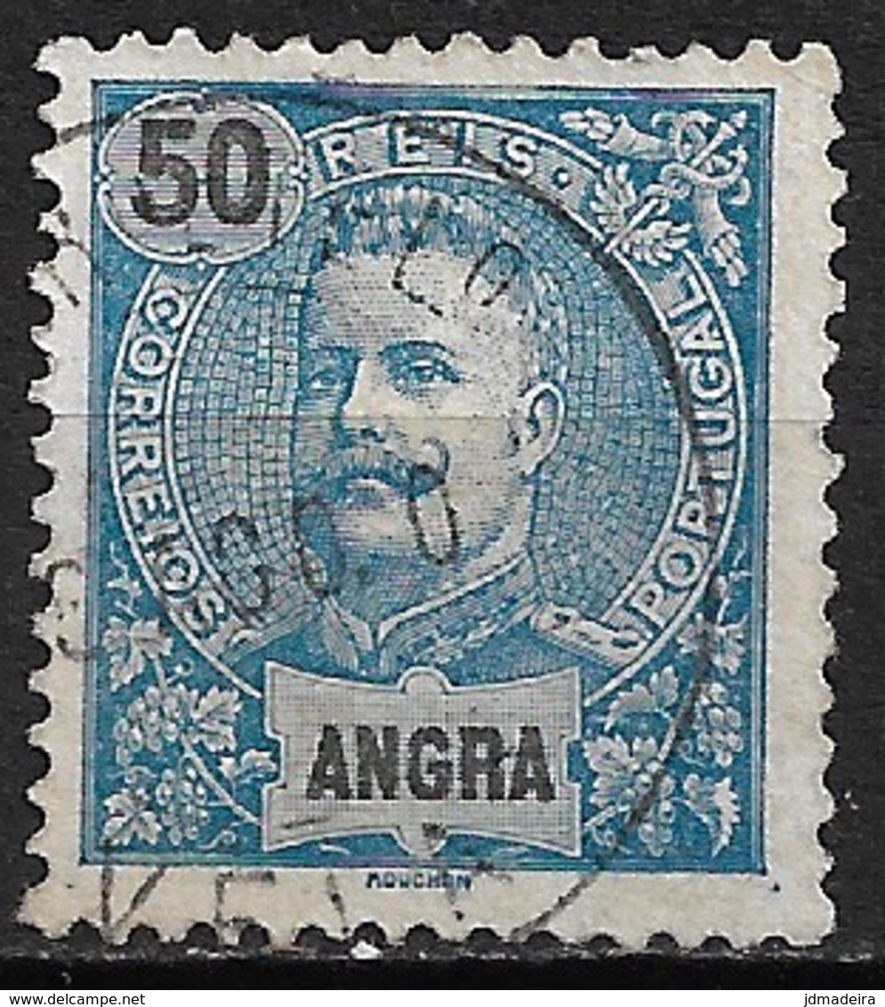 Angra – 1897 King Carlos 50 Réis - Angra