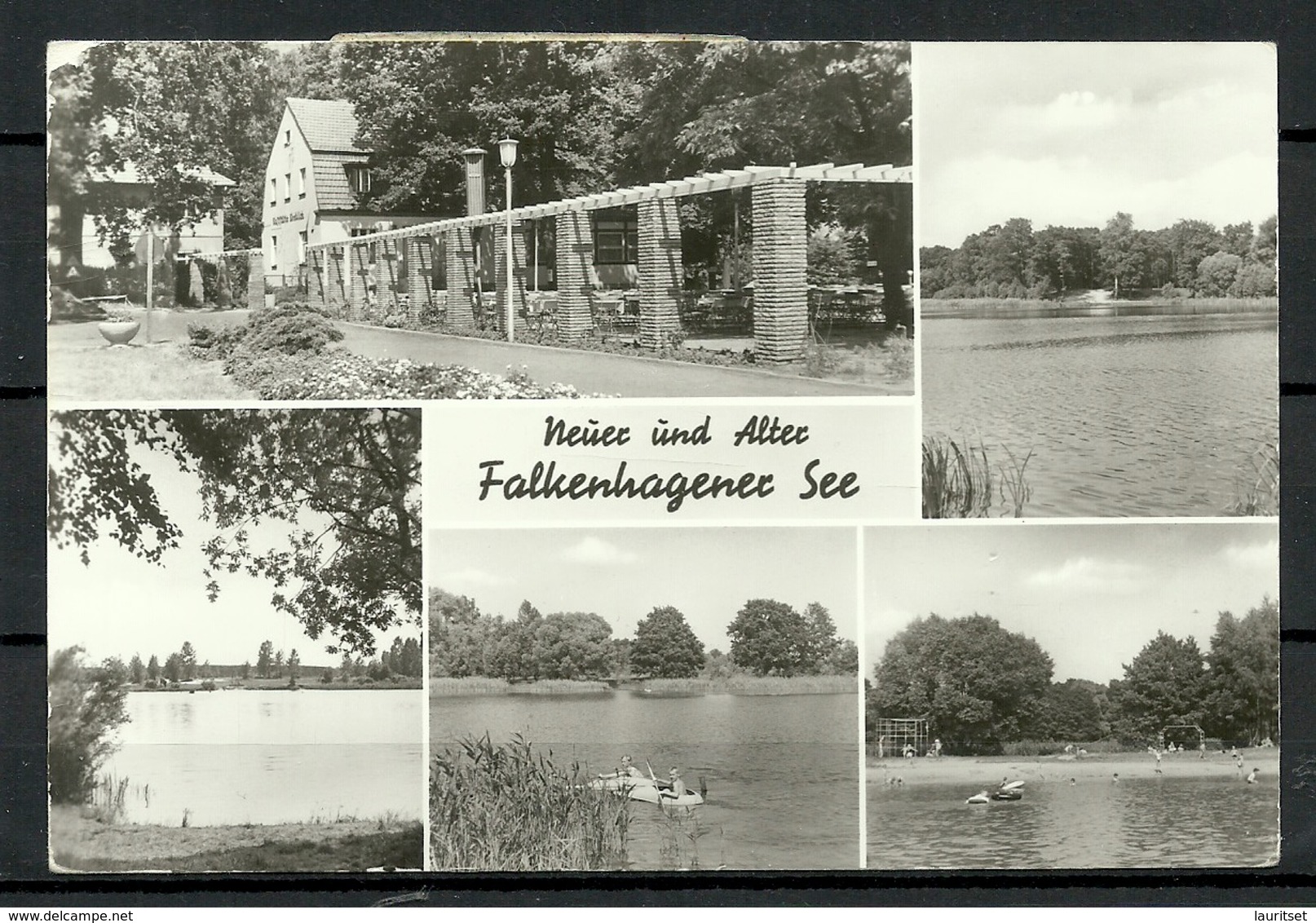 Deutschland DDR 1984 Falkenhagener See, Gesendet - Falkensee