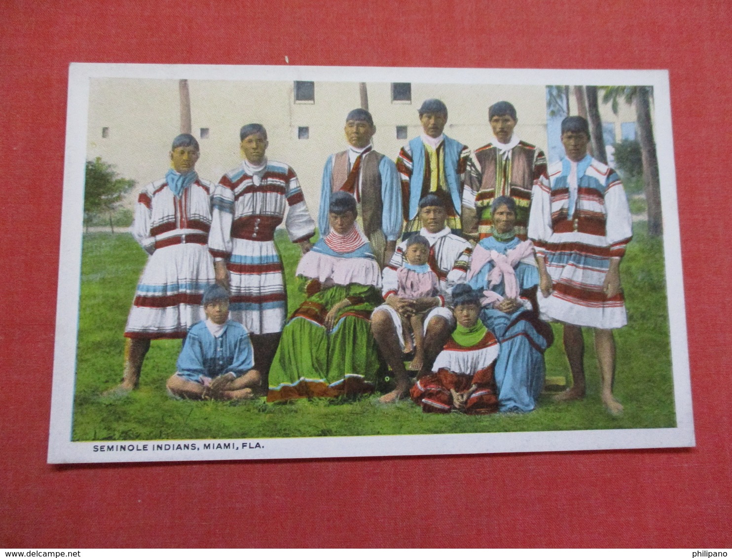 Seminole Indians Miami    Florida    Ref 3523 - Native Americans